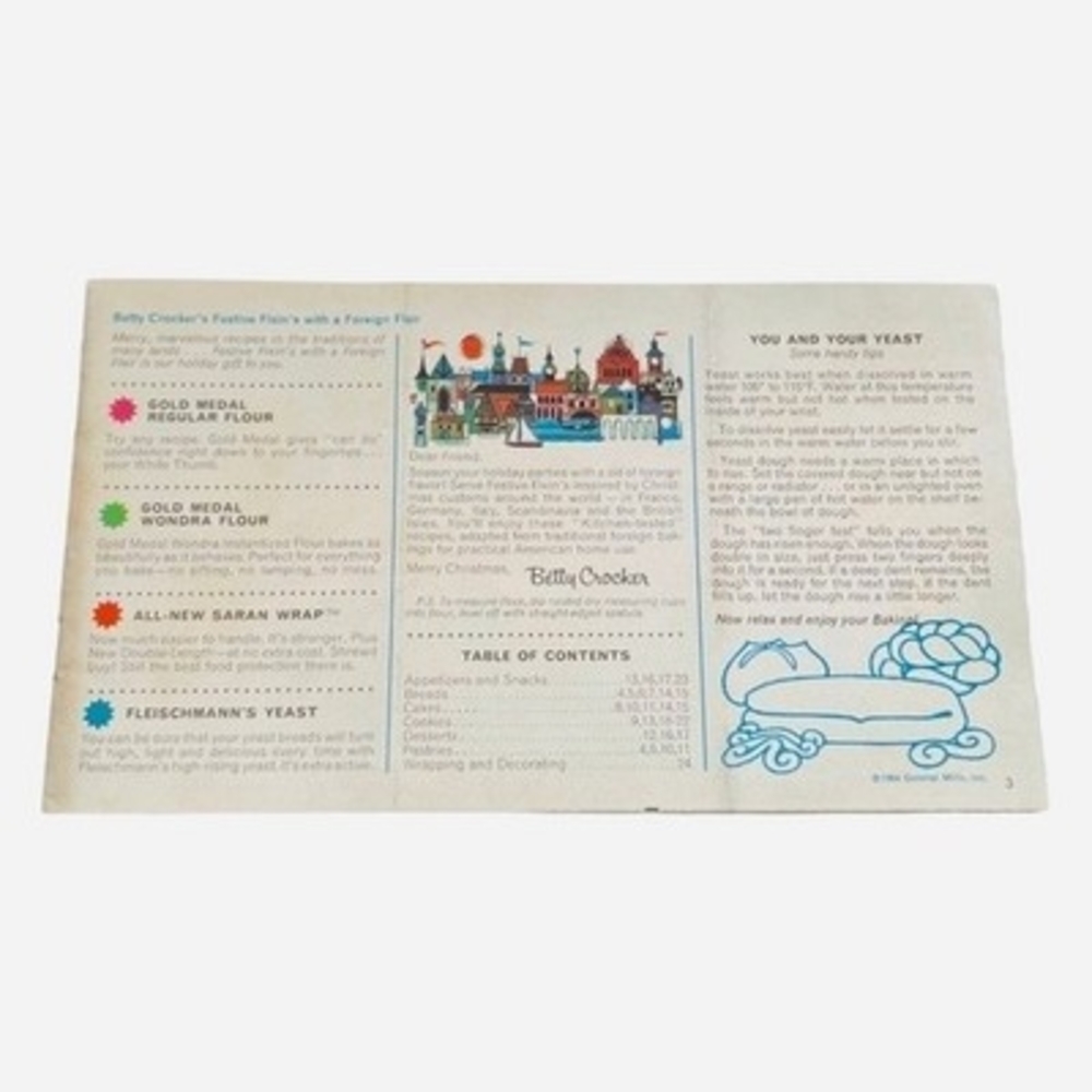 Rare 4x Vintage Recipe Booklets Betty Crocker Merry Makings Festive Fixin's Good - Picture 5 of 9